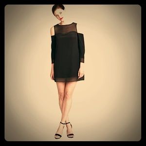 Marie Oliver black cocktail dress size large w/tag